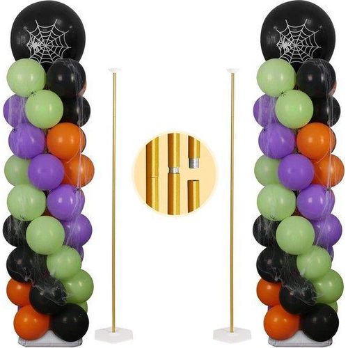 Famanu Ballonstandards 40 cm-16 m verstellbar - Set von 2
