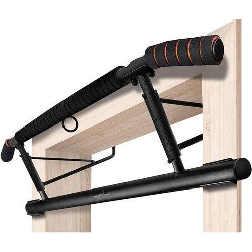 Famanu Klimmzugstange für Türrahmen - Schwerlast bis 200 kg - 20 cm höher im Rahmen