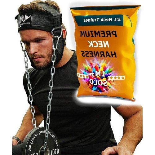 Famanu Halsharness Kraftrainer für Nackenübungen - D-Ring