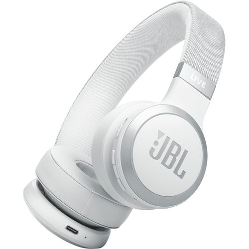 JBL On-Ear-Kopfhörer "LIVE 670NC", weiß, B:7,3cm H:7,3cm T:3,7cm, Kopfhörer, Bluetooth On-Ear-Kopfhörer