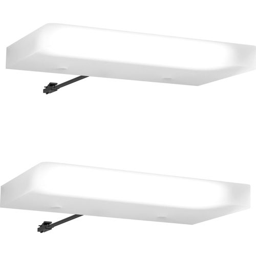 Aufbauleuchte RAUCH "Zubehör für Rauch-Schränke Schrankbeleuchtung Aufsatzleuchte LED", transparent, B:12cm H:1cm T:18cm, Leuchten, LED-Acryl-Aufsatzleuchte B/H/T: 12/1/18 cm