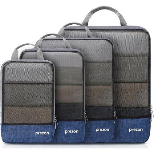 Famanu Packwürfel für die Organisation von Reisegepäck - Kompressionspackwürfel Set