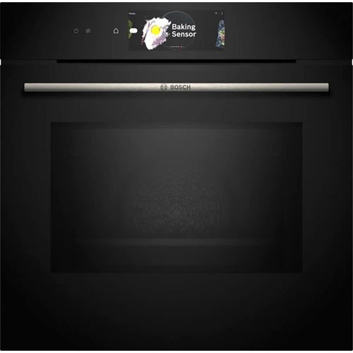 BOSCH Backofen mit Mikrowelle "HMG778NB1", schwarz, B:59,4cm H:59,5cm T:54,8cm, Backöfen