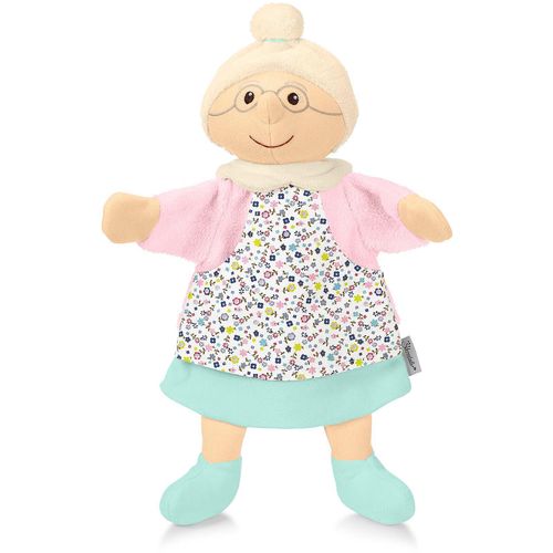 Handpuppe STERNTALER "Oma", bunt, Puppen, Kinder, Stoff