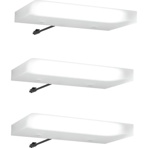 Aufbauleuchte RAUCH "Zubehör für Rauch-Schränke Schrankbeleuchtung Aufsatzleuchte LED", transparent, B:12cm H:1cm T:18cm, Leuchten, LED-Acryl-Aufsatzleuchte B/H/T: 12/1/18 cm