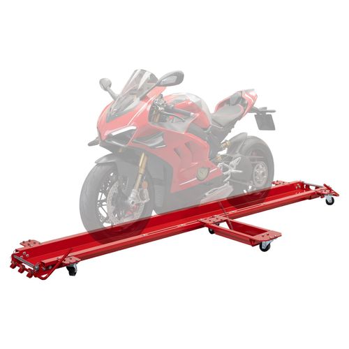 Rangierschiene Motorrad bis 570 kg Rangierhilfe Rangierheber Rangierplatte
