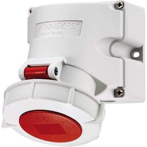 MENNEKES 9142, Rot, Weiß, IP67, 400 V, 16 A, 50 - 60