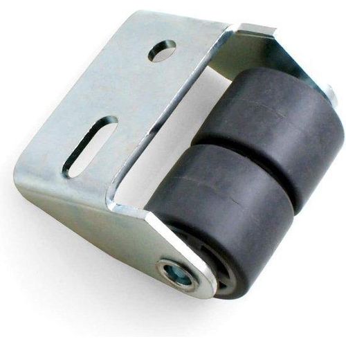 Famanu Transportrollen Doppelrad mit weichem Lauffläche - Ø 25 x B 2 x 19 mm