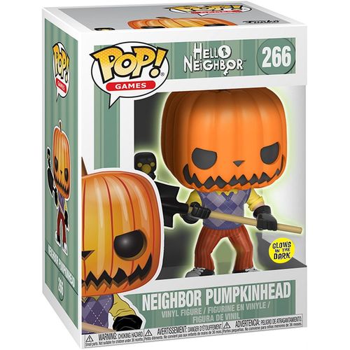 Hello Neighbor - Neighbor Pumpkinhead 266 Glows in the Dark - Funko Pop! - Vinyl