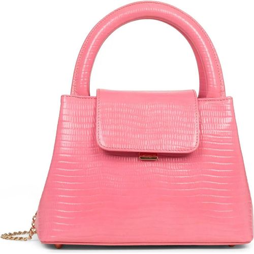 Lancaster Handtasche mit Überschlag und Verschluss Carla