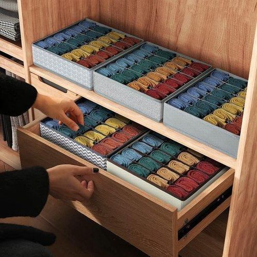 Famanu Sockenorganizer - BH-Organizer mit 24 Fächern