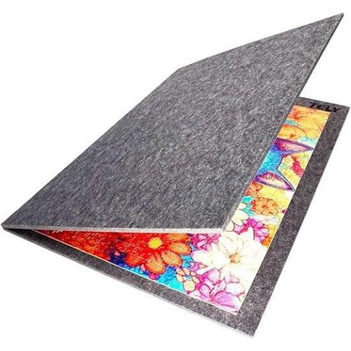 Famanu Puzzleschreibtisch - Faltbar, Antislip, Für Puzzles bis 2000 Teile - Schwarz