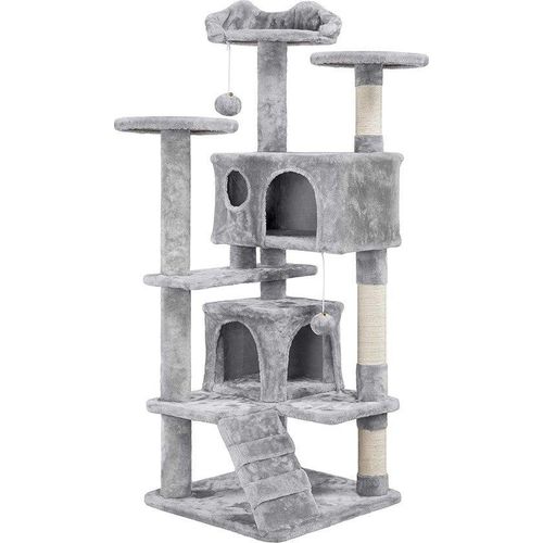 Famanu Katzenbaum - Spielmöglichkeiten, Kratzsäulen, Rückzugsmöglichkeiten