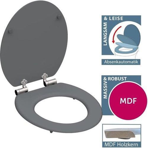Famanu WC-Sitz mit Soft-Close-Mechanismus -