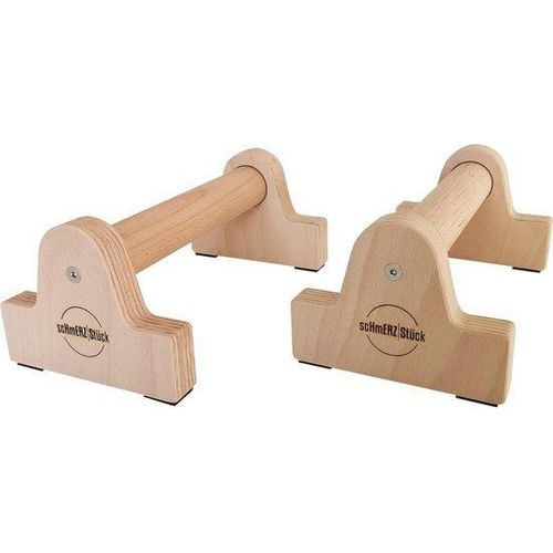 Famanu Parallettes Kleine Holzparallettes - 10 cm Griffhöhe