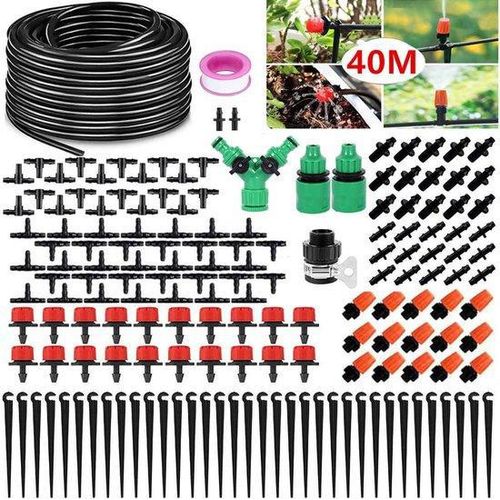 Famanu Tropfbewässerung Set 40M - Automatisches Bewässerungssystem für Garten und Balkon