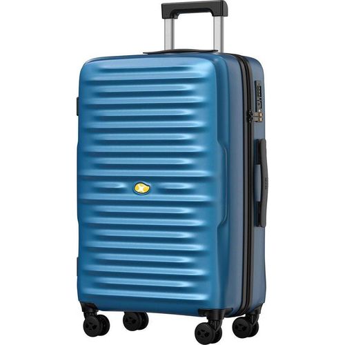 Famanu Koffer Leichtgewicht Hartschale Trolley - Blau