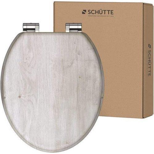 Famanu WC-Sitz mit Soft-Close-Mechanismus - MDF Holz