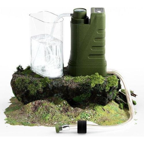 Famanu Wasserfilter für Outdoor - Kompaktes Wasserreinigungssystem
