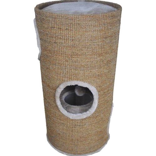 Famanu Krabton mit Sisal-Beschichtung - Lichtbraun