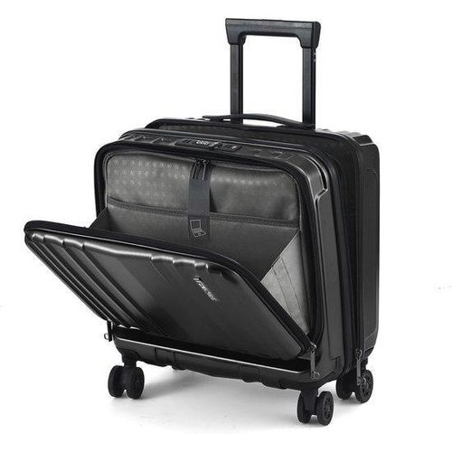 Famanu Handgepäck 16 Zoll mit 2 Laptopfächern und TSA-Schloss - Ideal für Geschäftsreisen