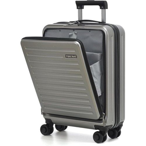 Famanu Handgepäck 20 Zoll mit Laptopfach, TSA-Schloss, geeignet für Fluggesellschaften, 34L Hartschale