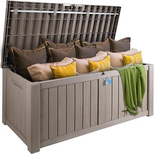 Famanu Aufbewahrungsbox 454L - Outdoorbox mit 399 kg Tragfähigkeit