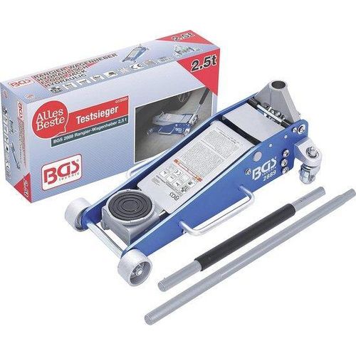 Famanu hydraulischer Wagenheber Aluminium-Stahl Konstruktion - Tragfähigkeit 2,5 Tonnen