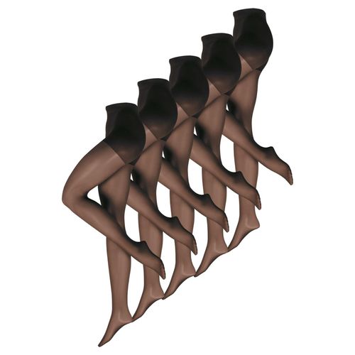 NUR DIE Damen Feinstrumpfhose Goodbye Laufmaschen 20 DEN 5
