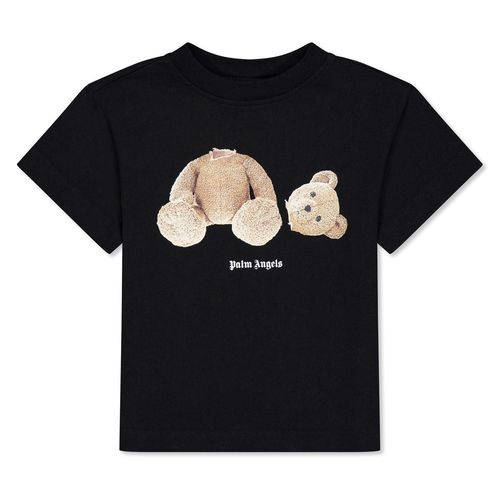Palm Angels Kinderen/Kinderen Beer Normaal T-Shirt (Bruin)