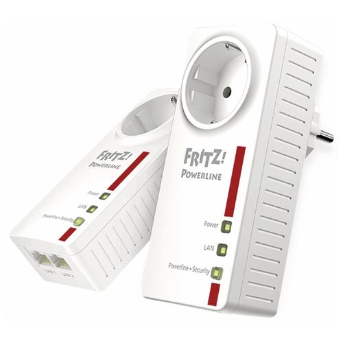 Powerline 1220 Set, 1200 Mbit/s, Typ F, Gigabit Ethernet, 10,100,1000 Mbit/s, 3 W, 1 W