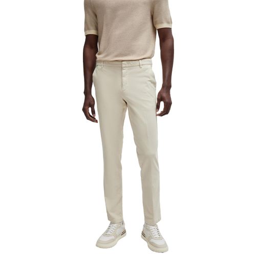 Boss Kaito1 casual chino's voor heren (Wit)