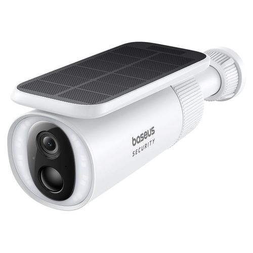 Baseus S0SW002130, IP-Sicherheitskamera, Draußen, Kabellos, Amazon Alexa / Google Home / Apple HomeKit, 400 lm, Wand