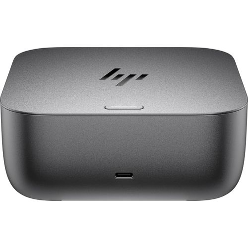 HP Thunderbolt 4 Ultra 180 W G6 Dockingstation, Kabelgebunden, Thunderbolt 4, 180 W, 10,100,1000,2500 Mbit/s, Grau, 8K Ultra HD