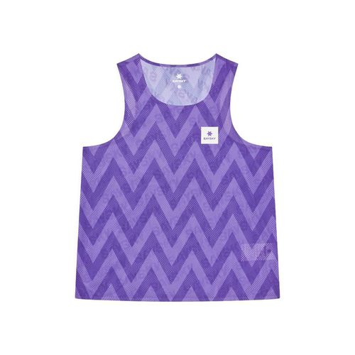 Saysky Damen Zig Zag Flow Air Singlet lila