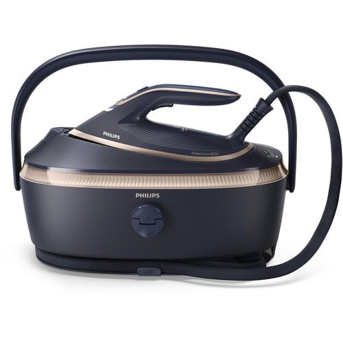 Philips PerfectCare Dampfbügelstation 8000 Series, 3120 W, 850 g/min, SteamGlide Elite-Sohle, 9 bar, 1,4 l, 215 g/min
