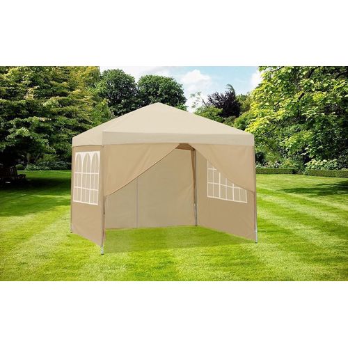 Famanu Pavillon 3x3 m - Wasserfest und Stabil für Garten und Feierlichkeiten