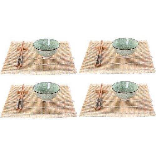 Sushi-Set mit Holzstäbchen - Sushi-Service