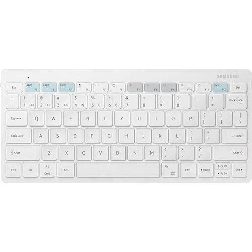 SAMSUNG Tablet-Tastatur "Universal Smart Keyboard Trio 500 für Tabs", weiß, B:21,8cm H:12,74cm T:1,54cm, Tastaturen
