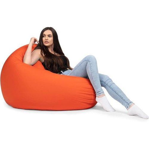 Wasserdicht Sitzkissen für Außen - Durchschnitt 100 Cm - Orange