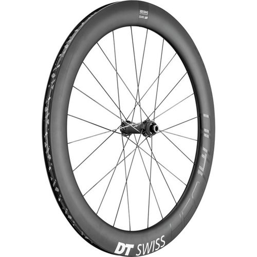 DT Swiss Laufrad HEC 1400 Spline 29" 62 mm schwarz - aerodynamisches eRoad-Ca....
