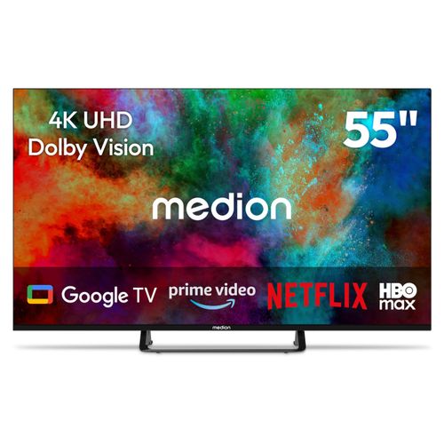 MEDION 138,8 cm (55 Zoll) Fernseher 4K Smart TV - MD 855401