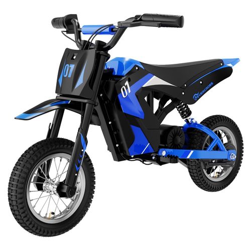 EVERCROSS EV12M Kinder Elektromotorrad 300W 25 km/h Kindermotorrad Dirtbike Blau