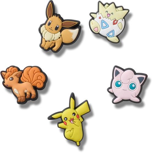 Schuhanstecker CROCS "Jibbitz™ Pokemon Character", Jungen, bunt, PVC, Schuhzubehör Schuhanstecker, Charm, Anstecker für Crocs Schuhe