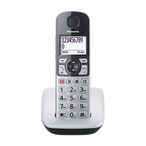 Panasonic KX-TGE 510GS silber Schnurloses Telefon