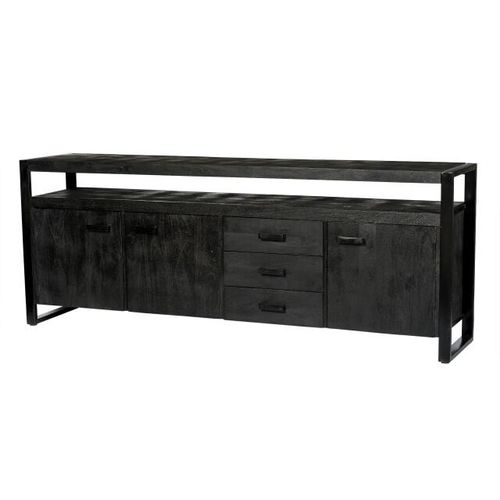 Livingfurn dressoir norris 210x80x45 cm mangohout