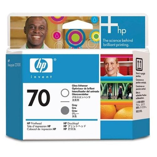 HP 70 Glanzverstärker/Grau DesignJet Druckkopf, HP DesignJet Fotodrucker der Serien Z2100, Z3100 und Z3200, Thermal Inkjet, Glanzverstärker, Grau, C9410A, Singapur, 143 mm