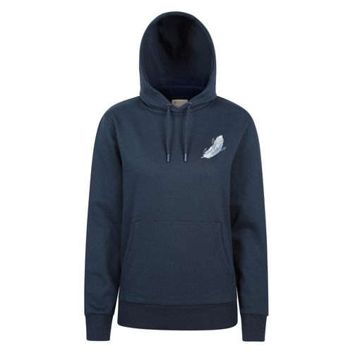 Mountain Warehouse Dames/Vrouwen Drijvende Veer Hoodie (Marineblauw)
