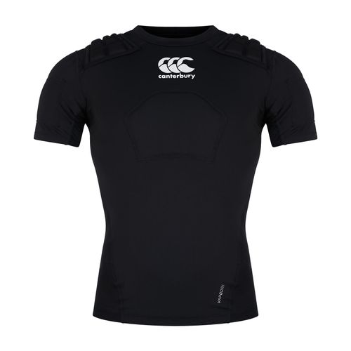 Canterbury Jongens Pro Rugby Beschermingsvest (Zwart/Wit)