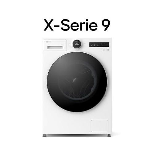 LG Waschmaschine Weiß (EEK A55%*, 9 kg, 1.350 U./Min.) mit AI DD® & TurboWash®360° F4WX9092 F4WX9092